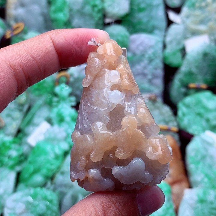 翡翠吊坠(不含链)未镶嵌