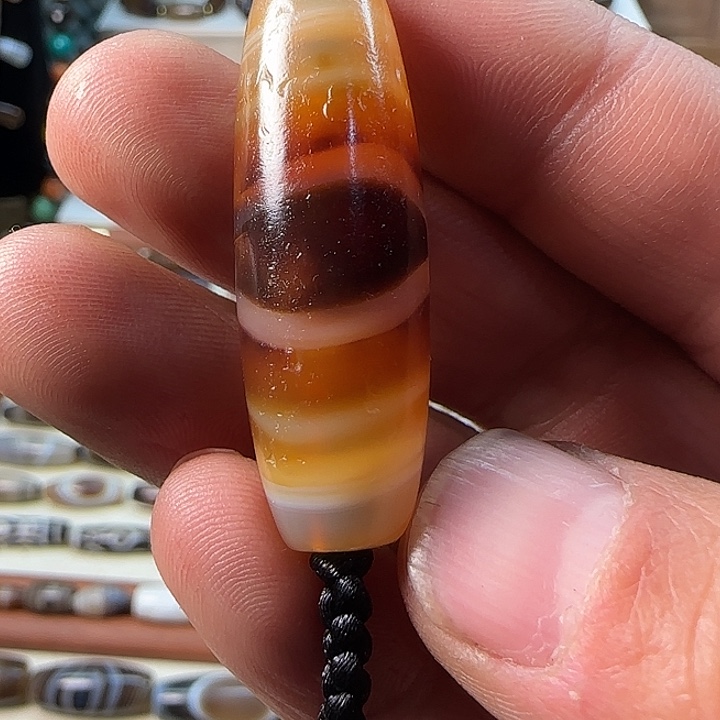 日***间玛瑙/玉髓合金珠宝半成品