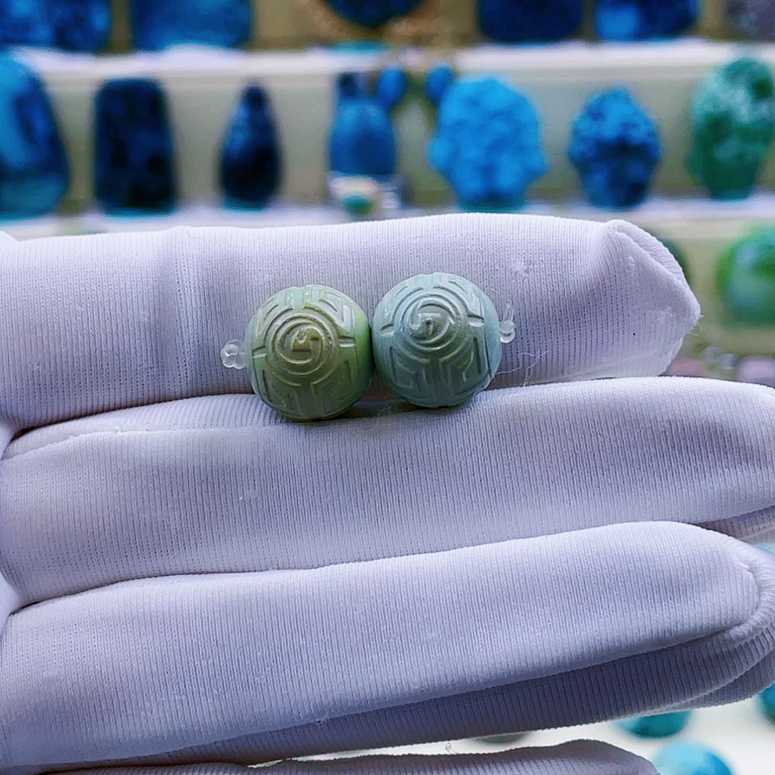 绿松石挂件未镶嵌