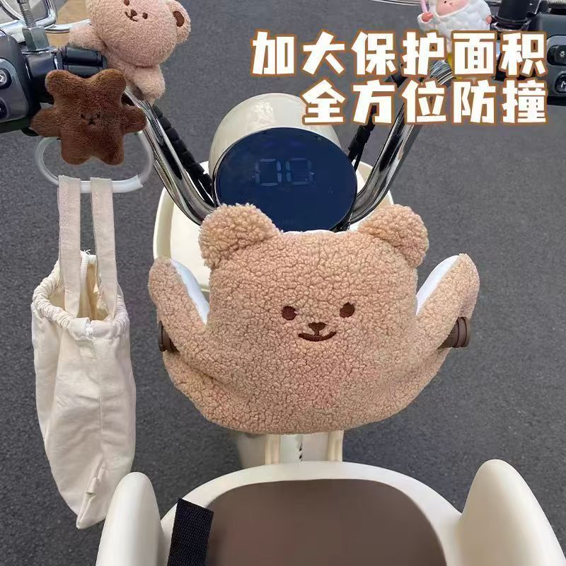 电动车前置座椅宝宝防撞头保护垫防碰加厚软包保护垫头枕神器
