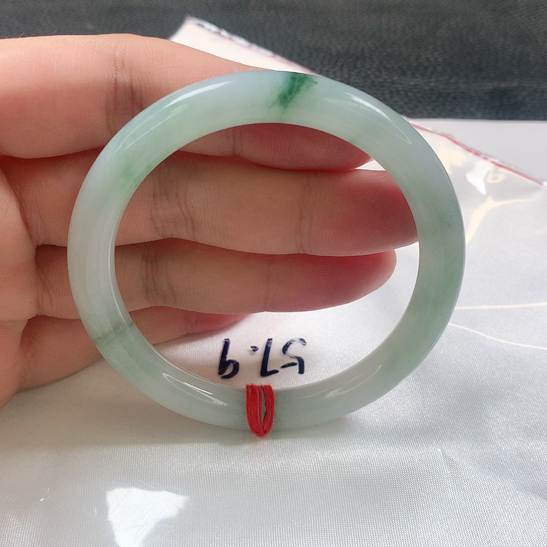 未镶嵌手镯（圆镯）翡翠350号