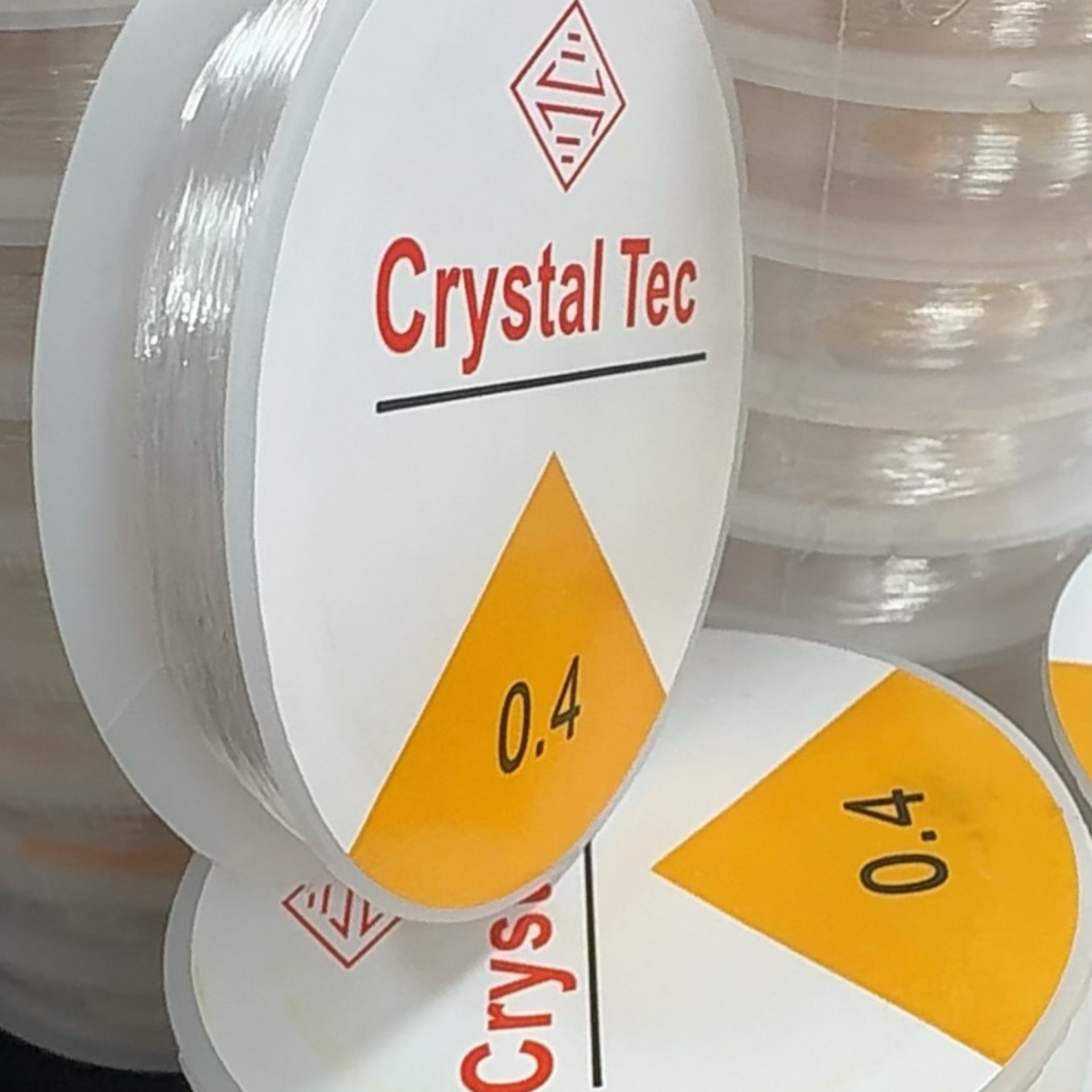 水晶透明弹力线佛珠线珍珠绳diy配件串珠线0.4mm15米长线一卷