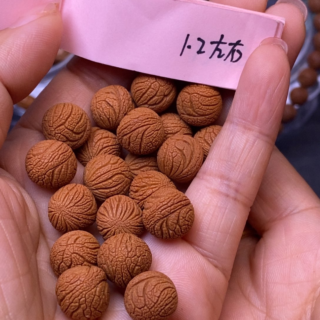秦岭龙纹桃核20颗