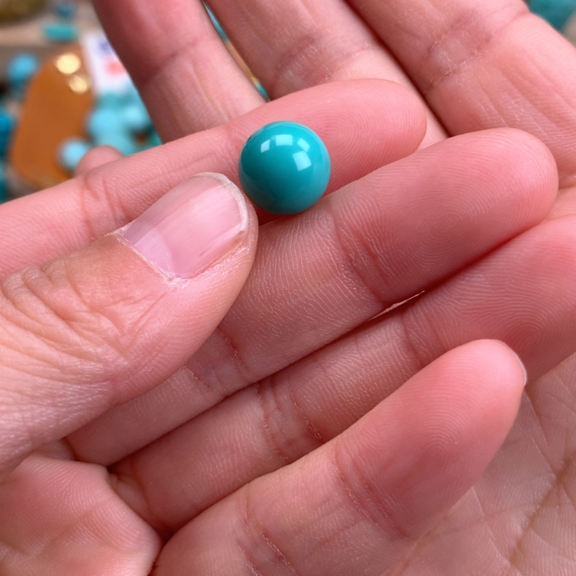 【闪购商品】绿松石圆珠未镶嵌