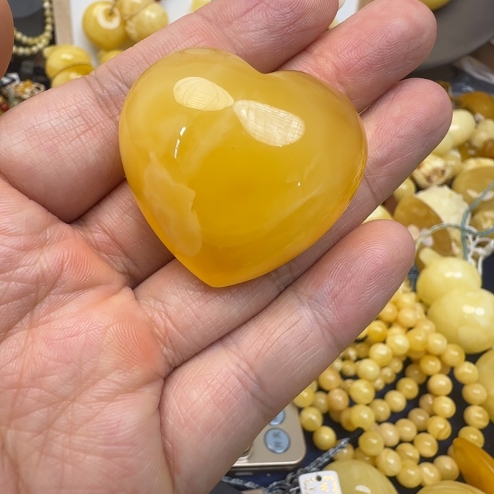 蜜蜡未镶嵌颈饰天然蜜蜡
