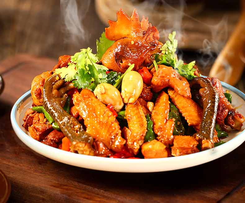 翼家专供（省级非遗食品）枣庄辣子鸡一年小公鸡SF包邮