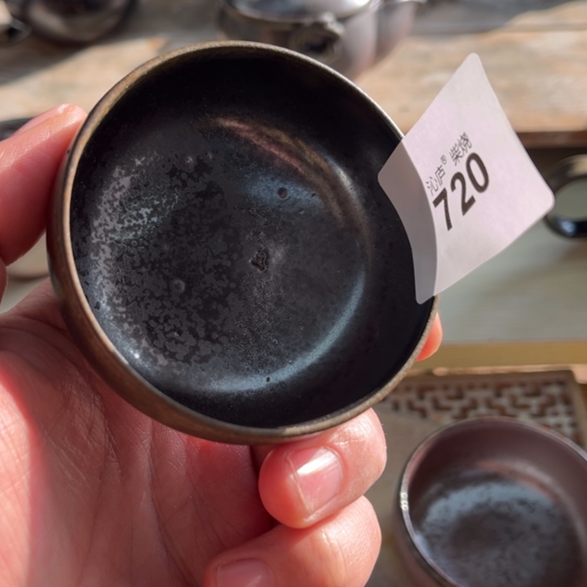 【闪购商品】任****料沁庐柴窑古法柴烧手工茶具