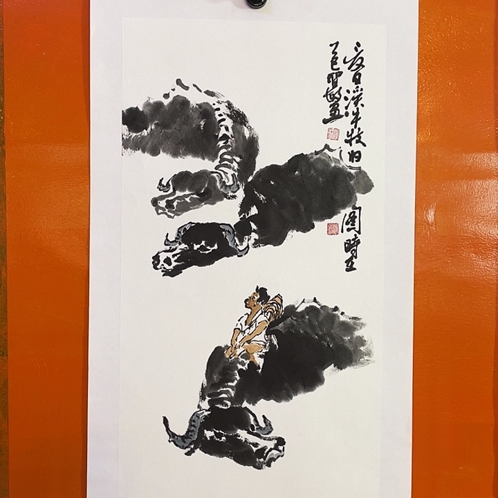 国画张圣敏先生纯手绘作品