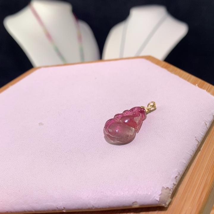 双色碧玺手链未镶嵌