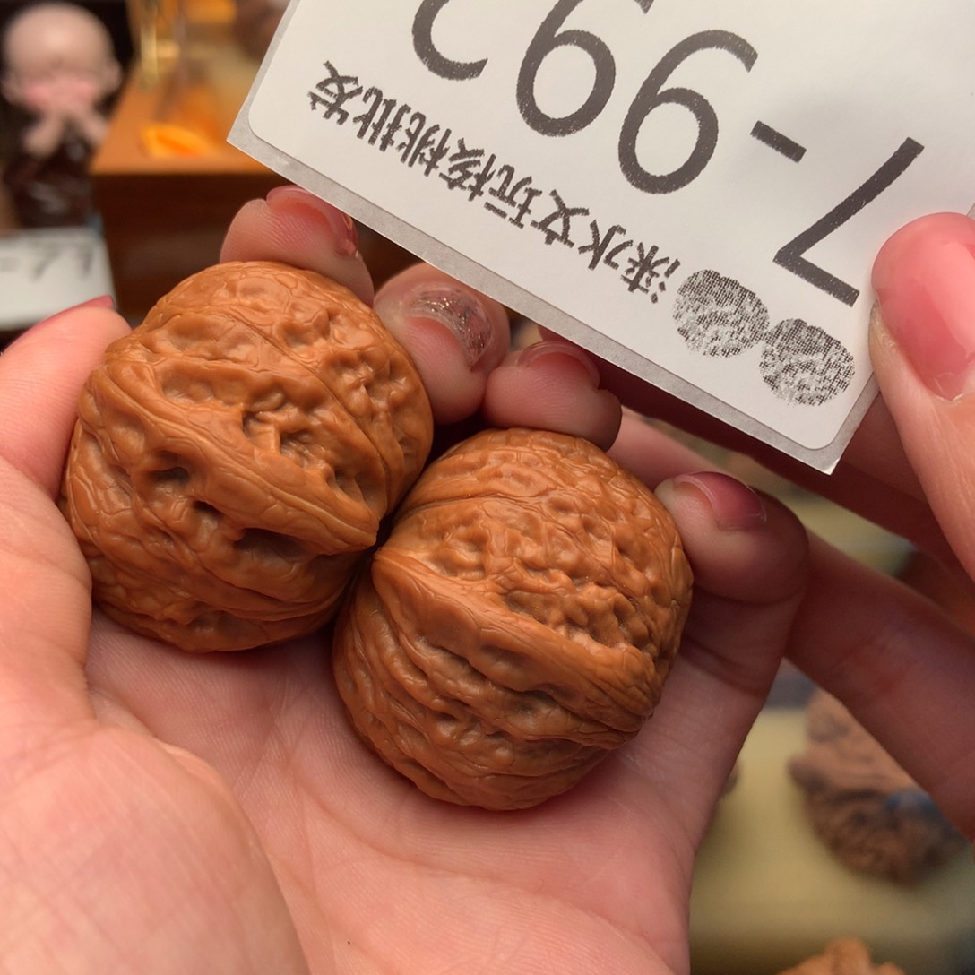 文玩核桃把件38铁锤