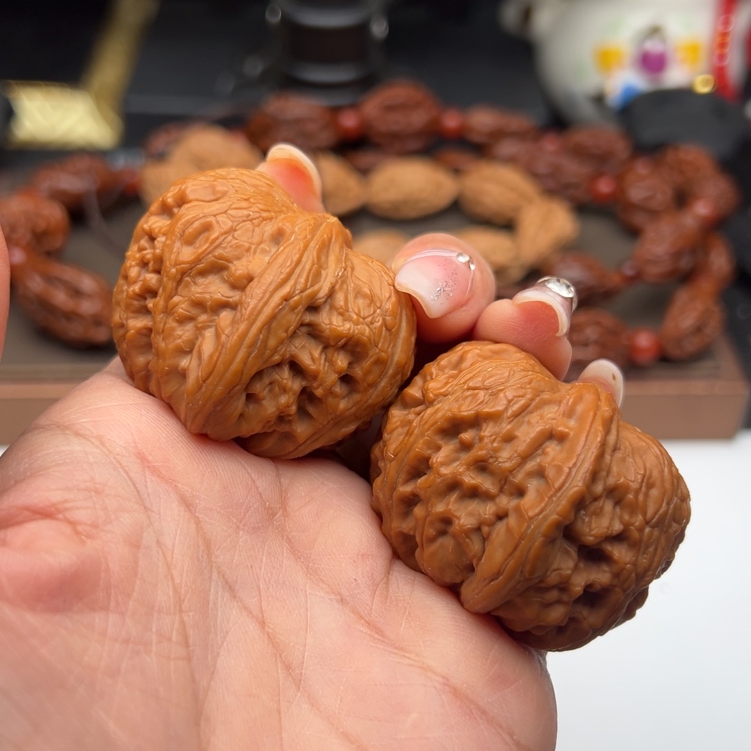 文玩核桃把件元宝41