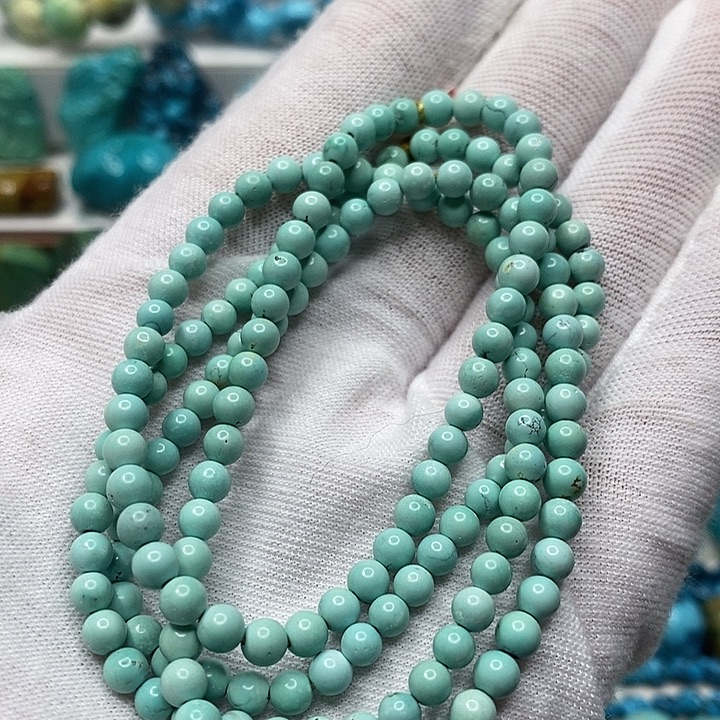 绿松石未镶嵌天然原矿 地大质检