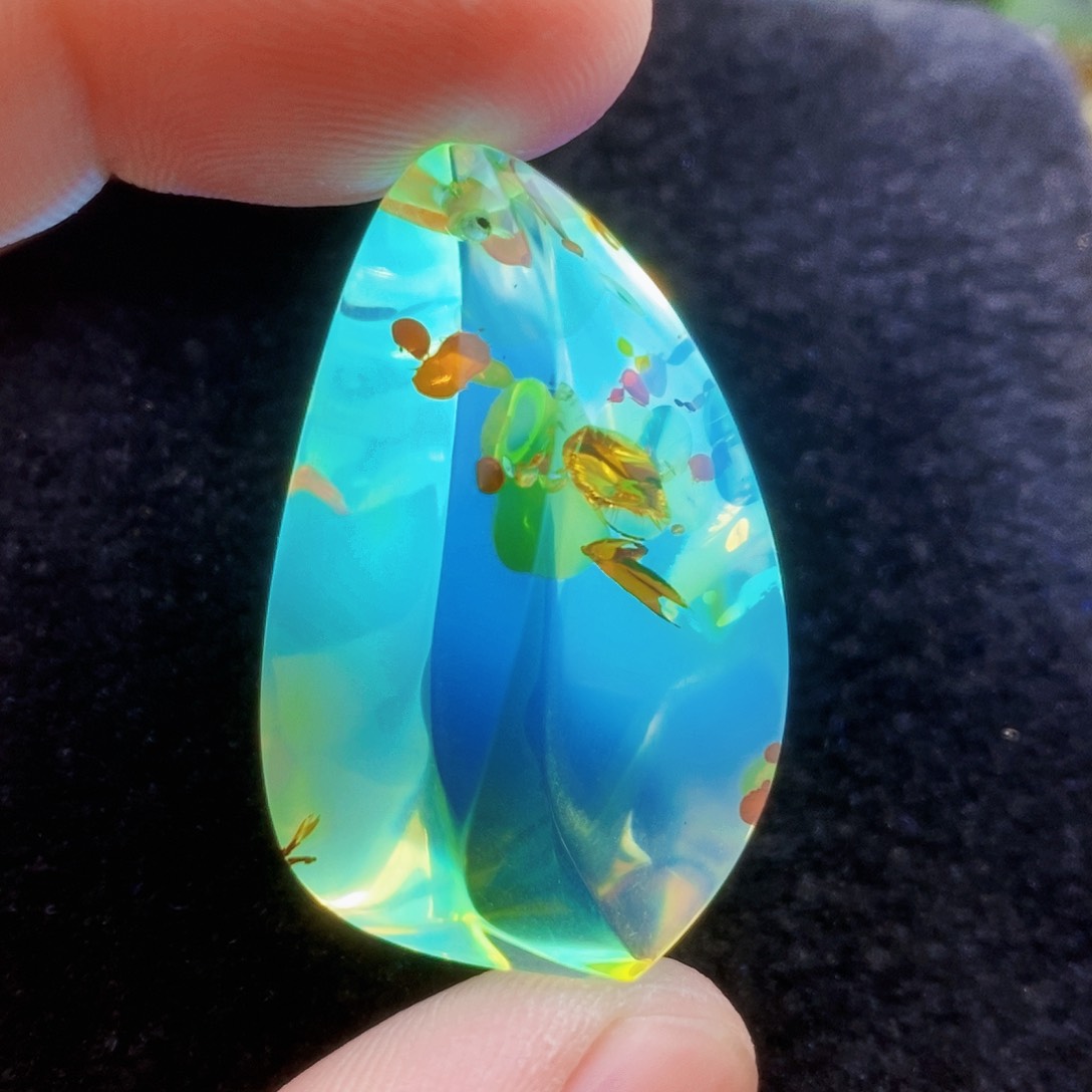 【闪购商品】琥珀（花珀）吊坠(不含链)未镶嵌