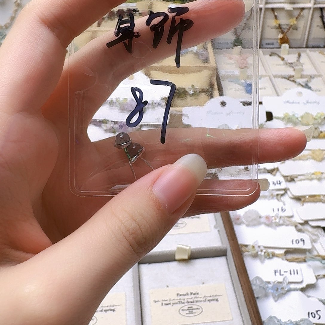 纯铜石英石纯铜锡合金耳饰87