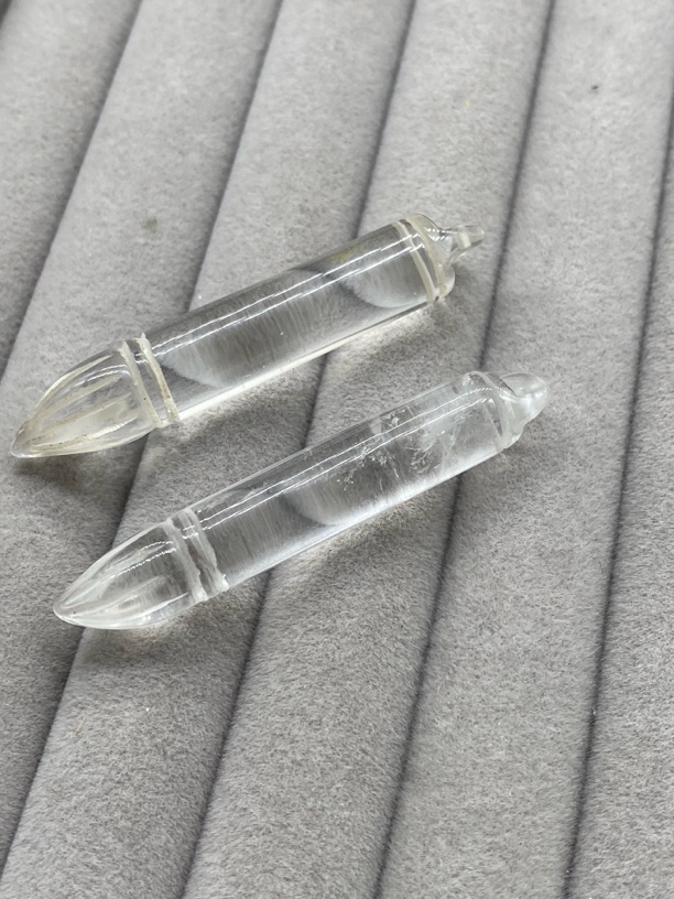 天然水晶白水晶文昌笔长度大约50mm是送孩子上岸好礼