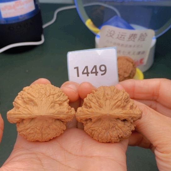 文玩核桃把件46官帽1449