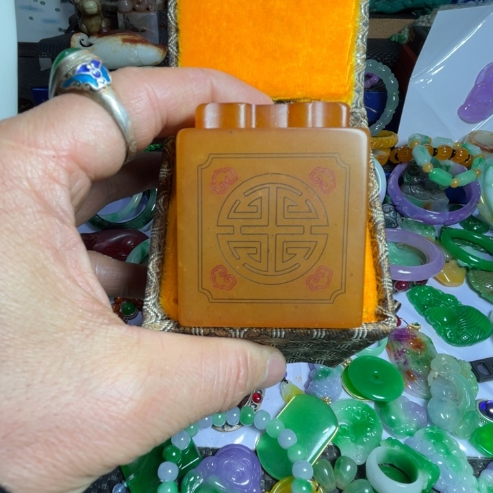 滴血莲花菩提把件