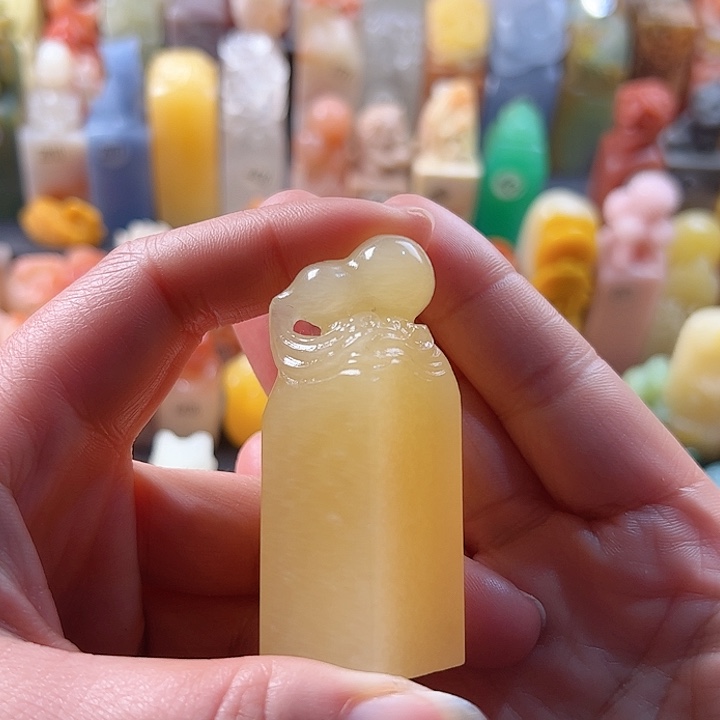 昌化石印石手工定制2厘米，葫芦，包刻字