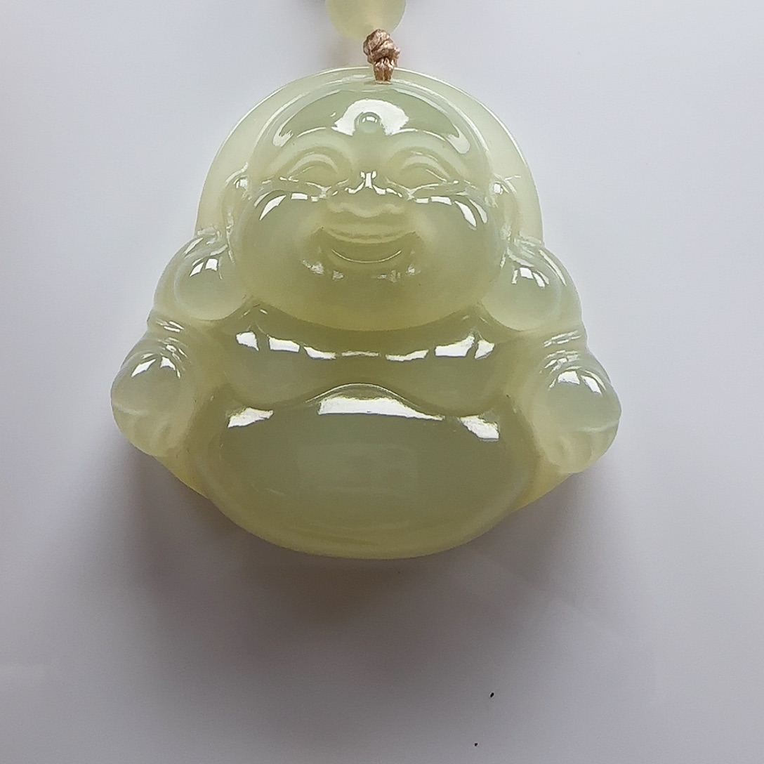 和田玉未镶嵌颈饰35