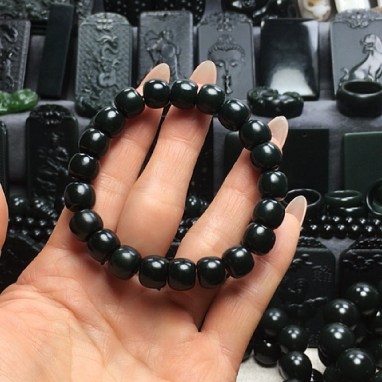 【闪购商品】和田玉手串未镶嵌