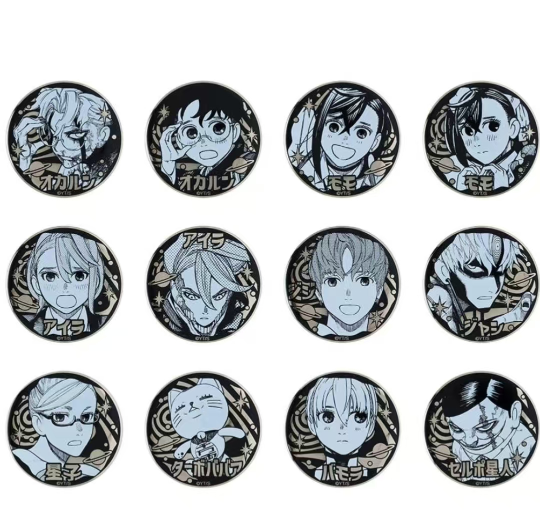 【胆大党】 JS胆大党雕金吧唧盲盒徽章（日谷国现，直播代拆）