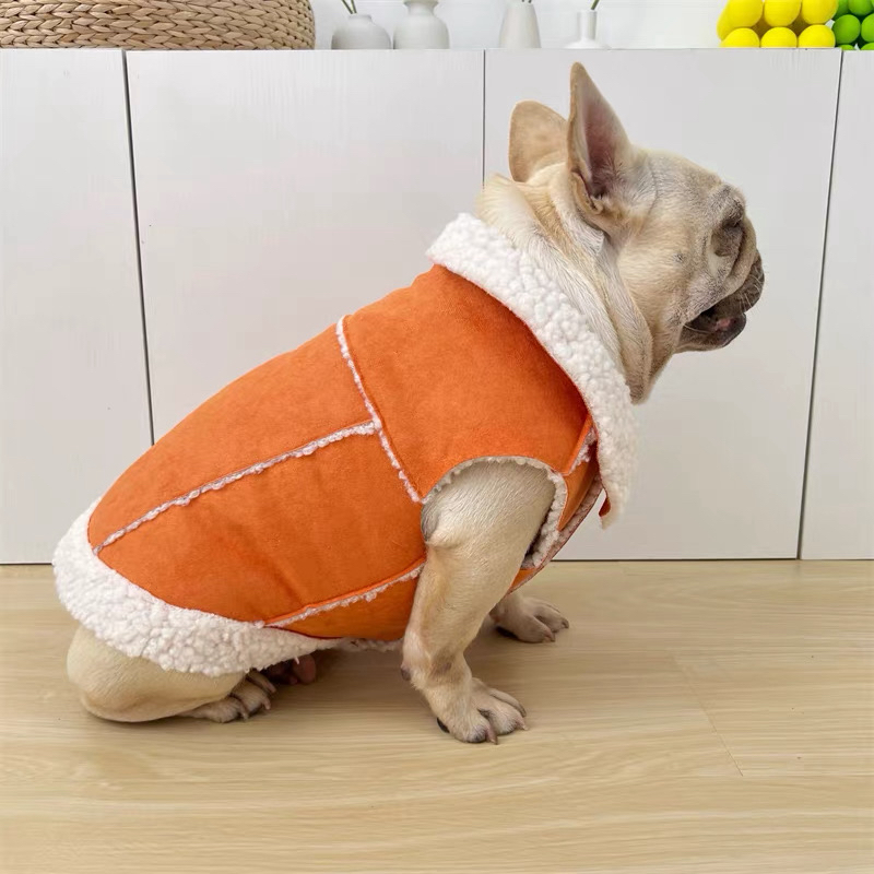 宠物衣服秋冬款加绒加厚保暖马甲狗狗猫咪NO退NO换 默认微瑕