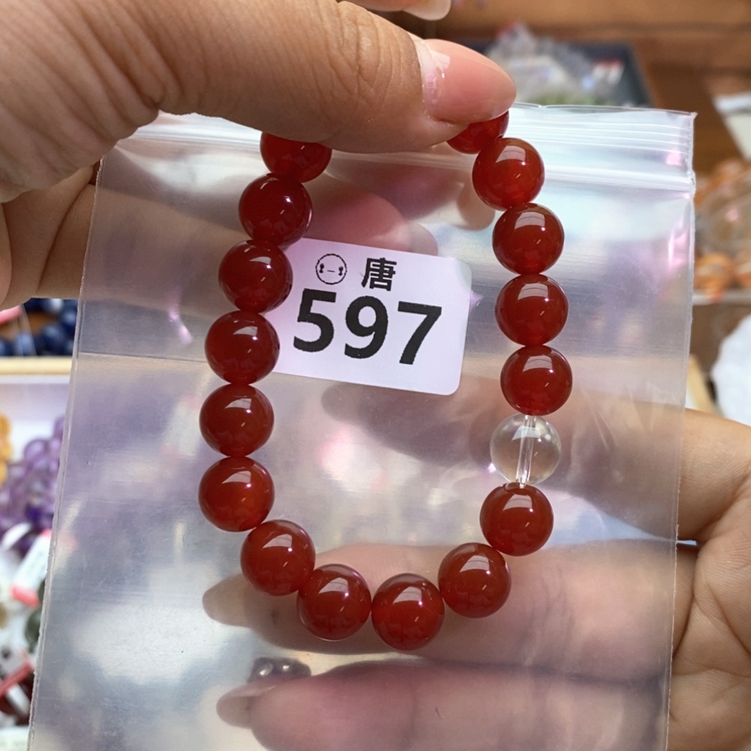 水晶手串未镶嵌多样性发一