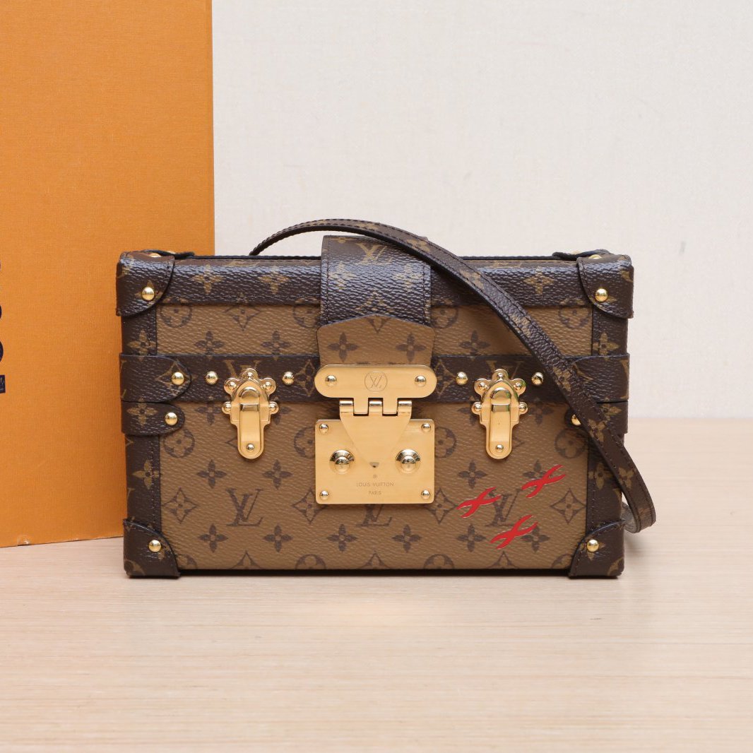 99新 LouisVuitton/路易威登 【娇】斜挎包月光宝盒 20芯片478645