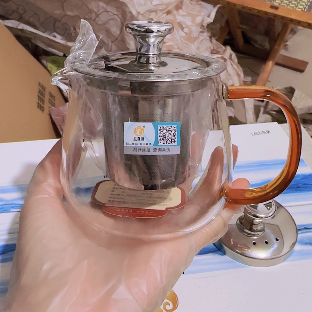 高硼硅玻璃茶水分离款G334钢