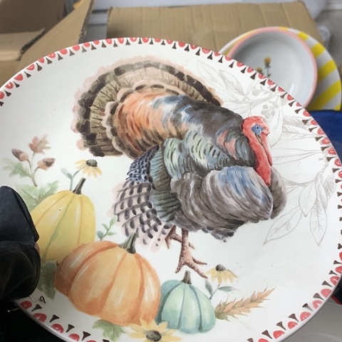 盘陶瓷制品满25拼单发货默认微瑕