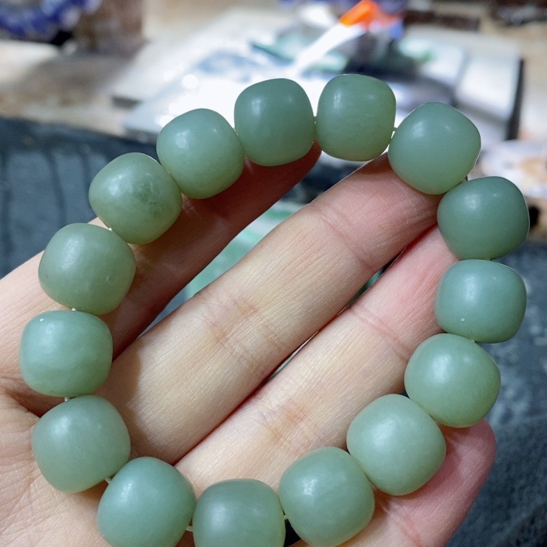 和田玉手链未镶嵌