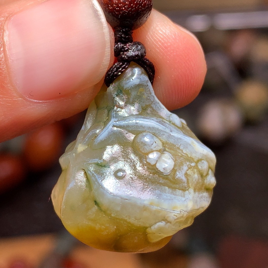 未镶嵌玛瑙/玉髓珠宝半成品