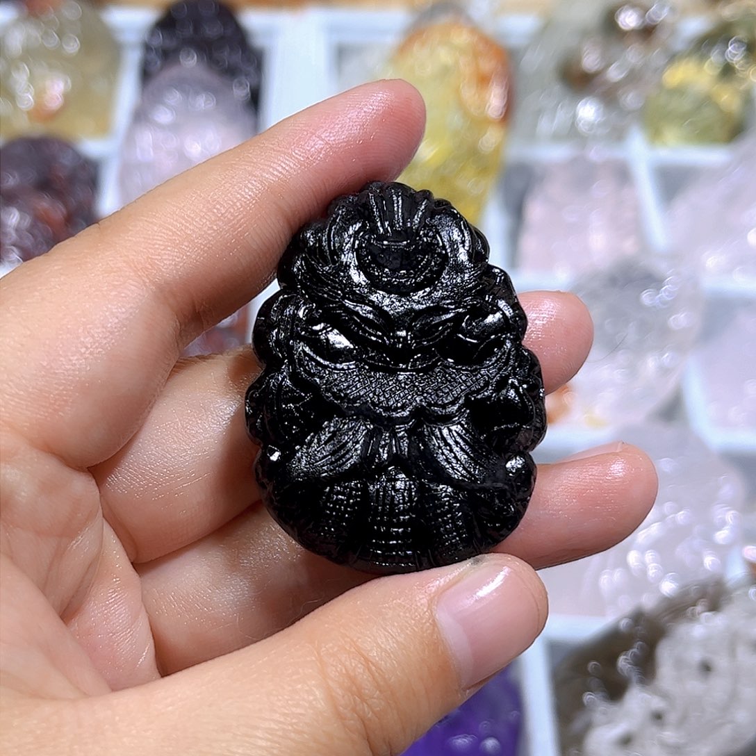 水晶吊坠(不含链)未镶嵌