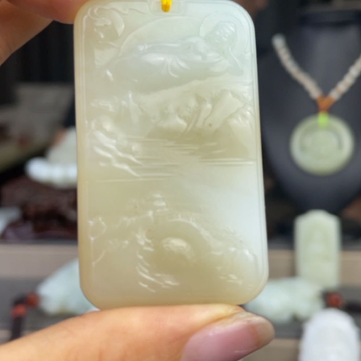 【闪购商品】和田玉未镶嵌颈饰