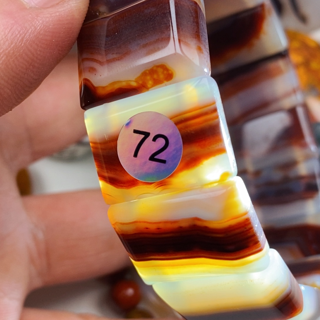 愛***鑫玛瑙/玉髓未镶嵌颈饰