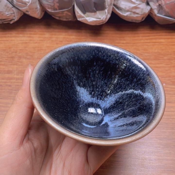 茶盏建窑建盏主人杯