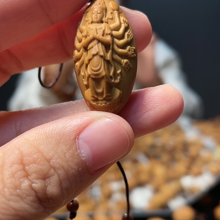 橄榄核吊坠橄榄核