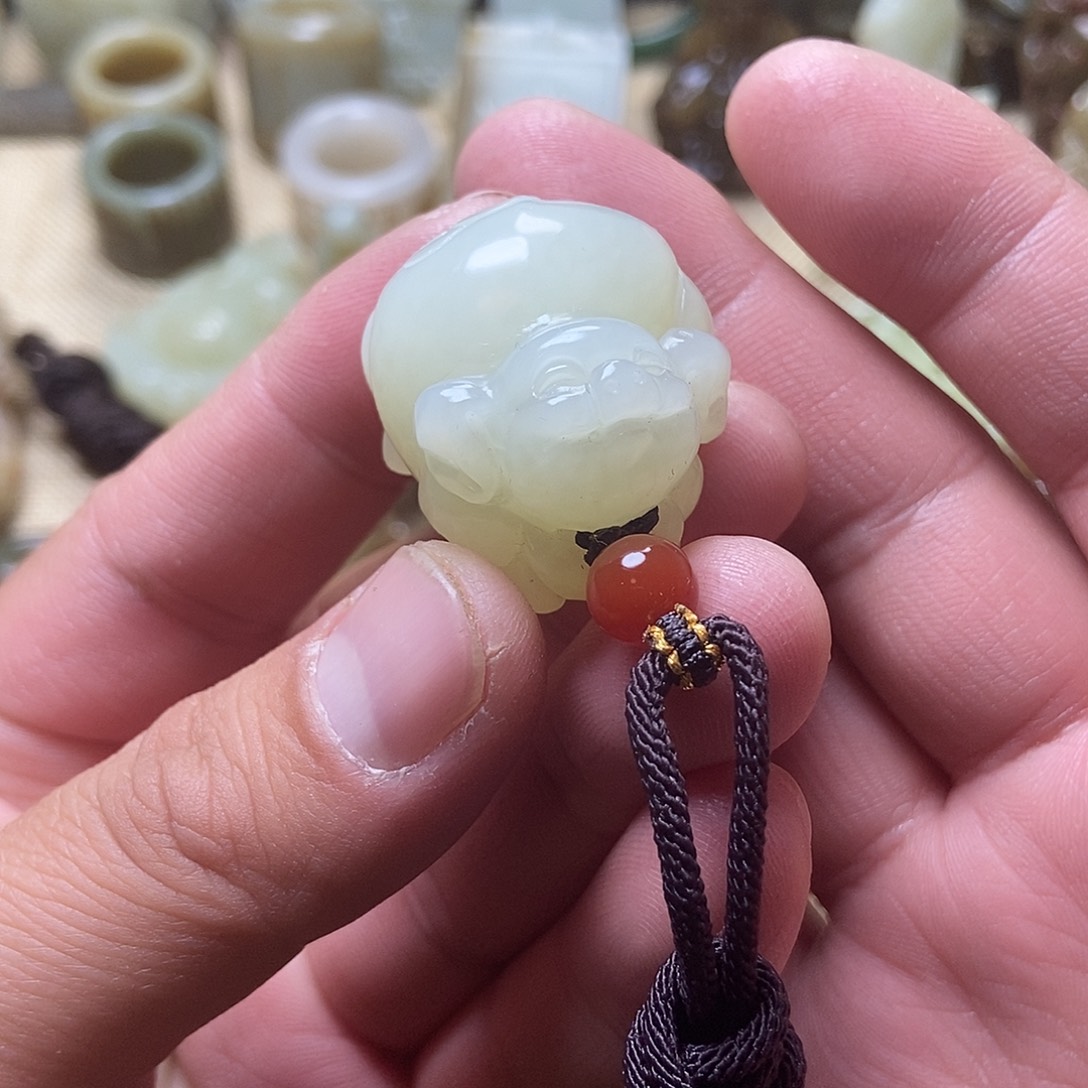 和田玉挂件未镶嵌