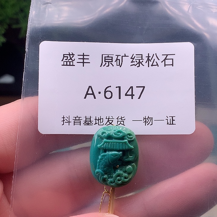 绿松石未镶嵌珠宝奇石15.2 18.9 9.3