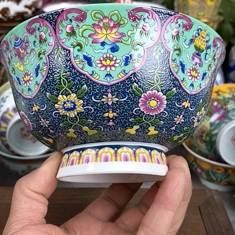 景德镇陶瓷藏式茶碗