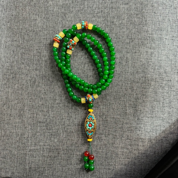 【闪购链接】精品绿翡108