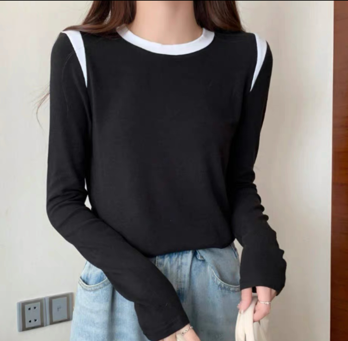 【新款】上衣服装时尚百搭气质休闲轻奢显瘦宽松女装2880[YN]Q