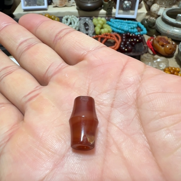 咪***来玛瑙/玉髓颈饰未镶嵌