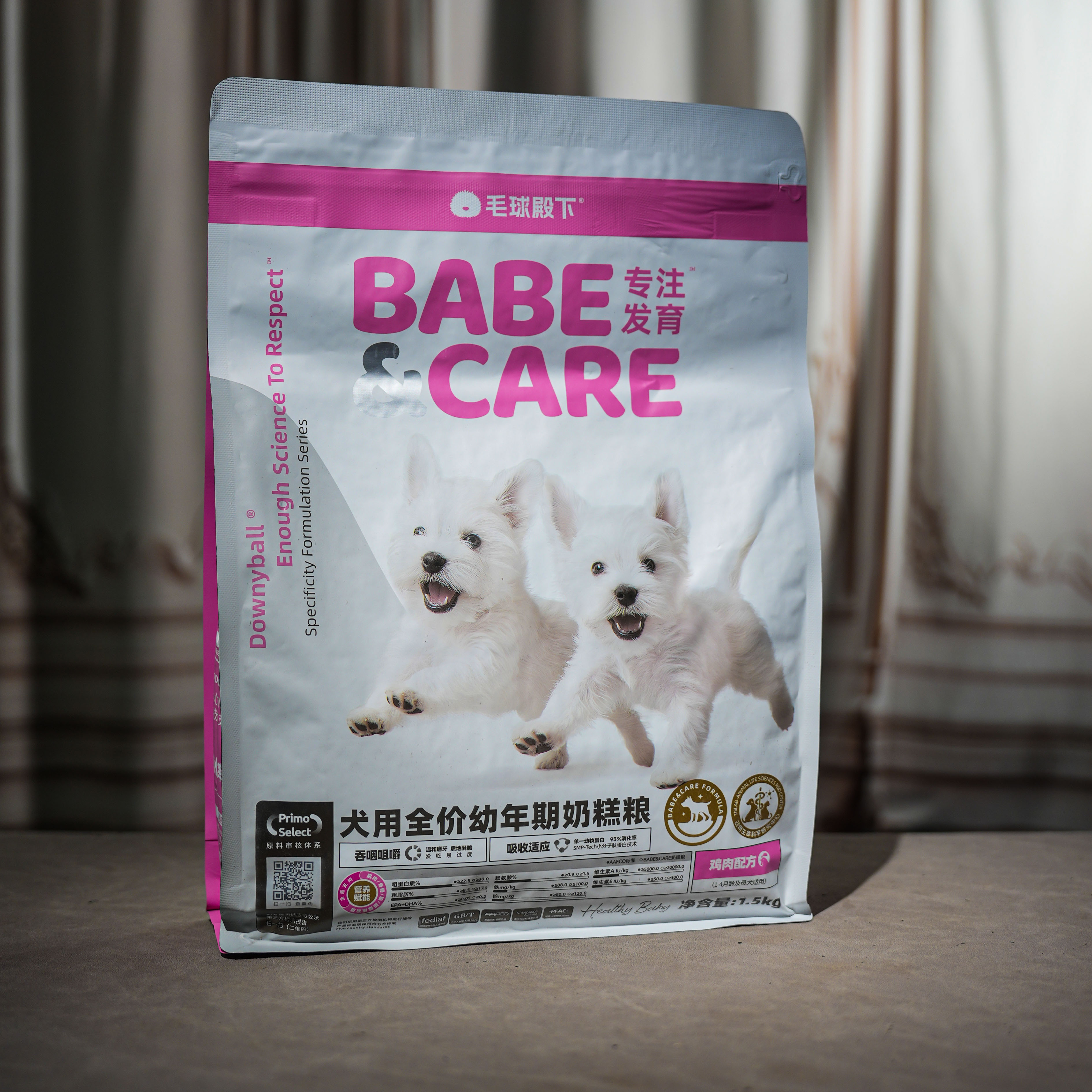 毛球殿下犬用奶糕粮鸡肉配方
