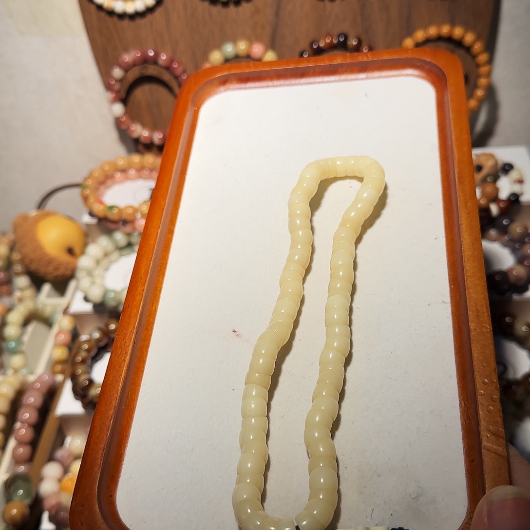 柠***酥菩提根/象牙果手串