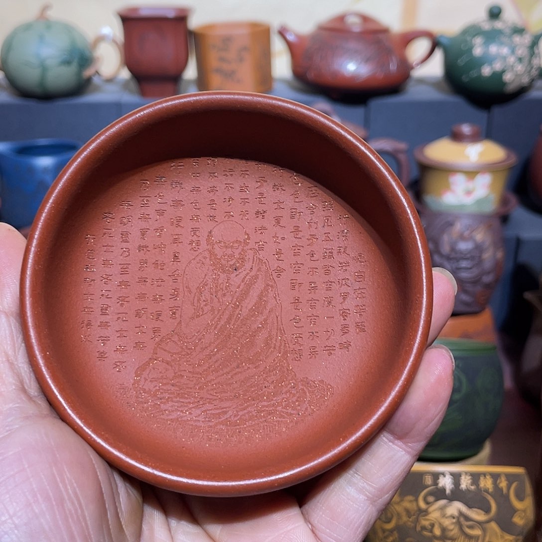 原矿紫砂手工主人杯