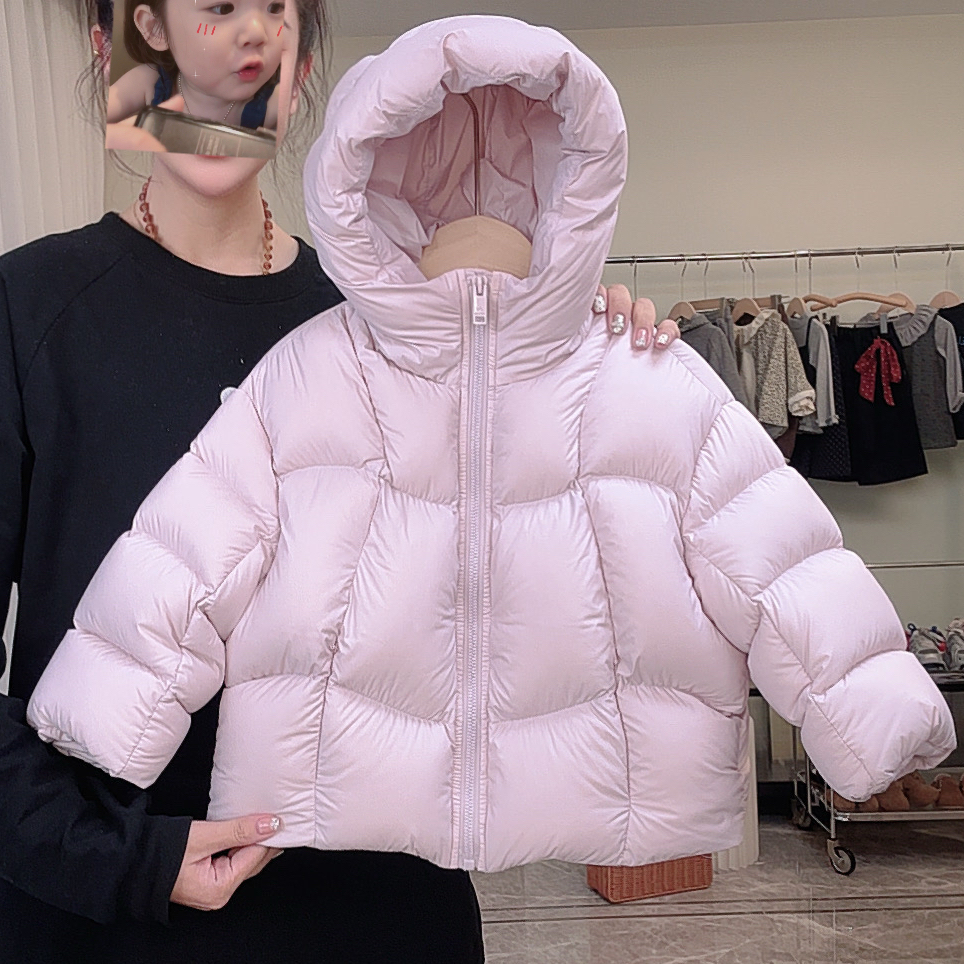 【芋泥波波】2026新款跨年棉服女童冬款加厚款保暖春节洋气百搭棉服