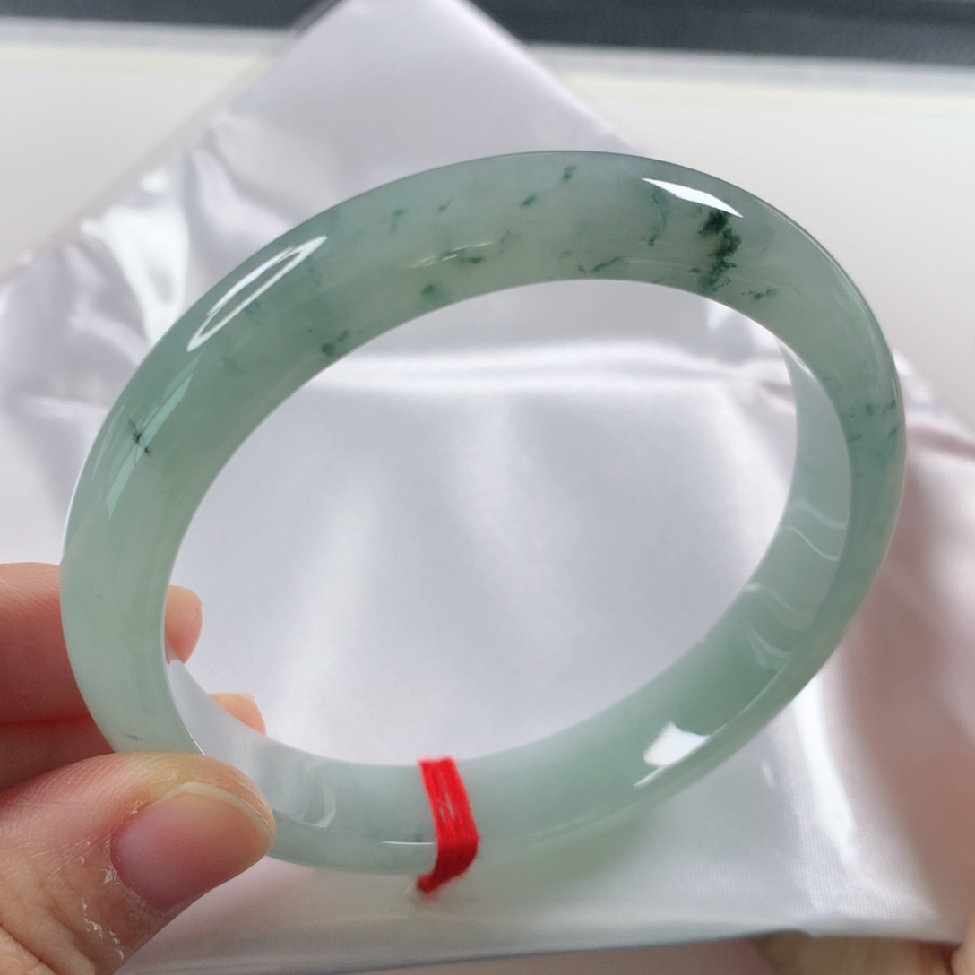 未镶嵌手镯（圆镯）翡翠63圈274