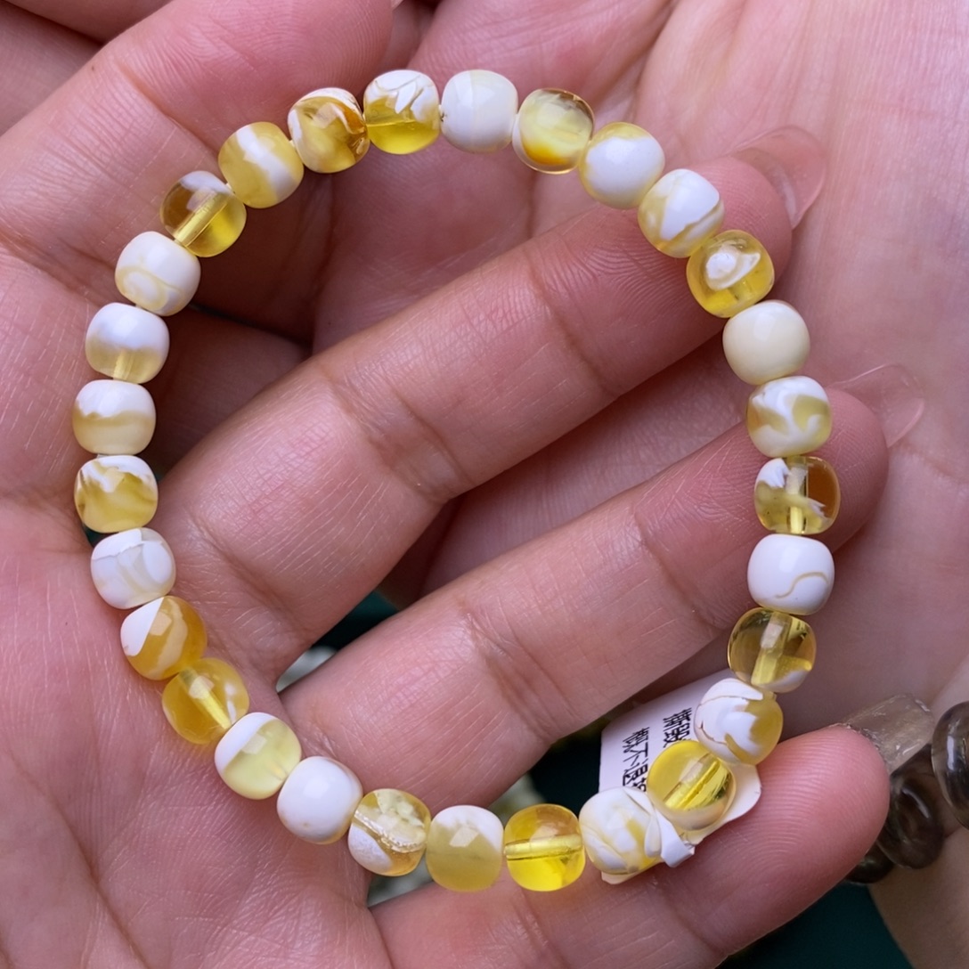 蜜蜡未镶嵌裸石6.5➕