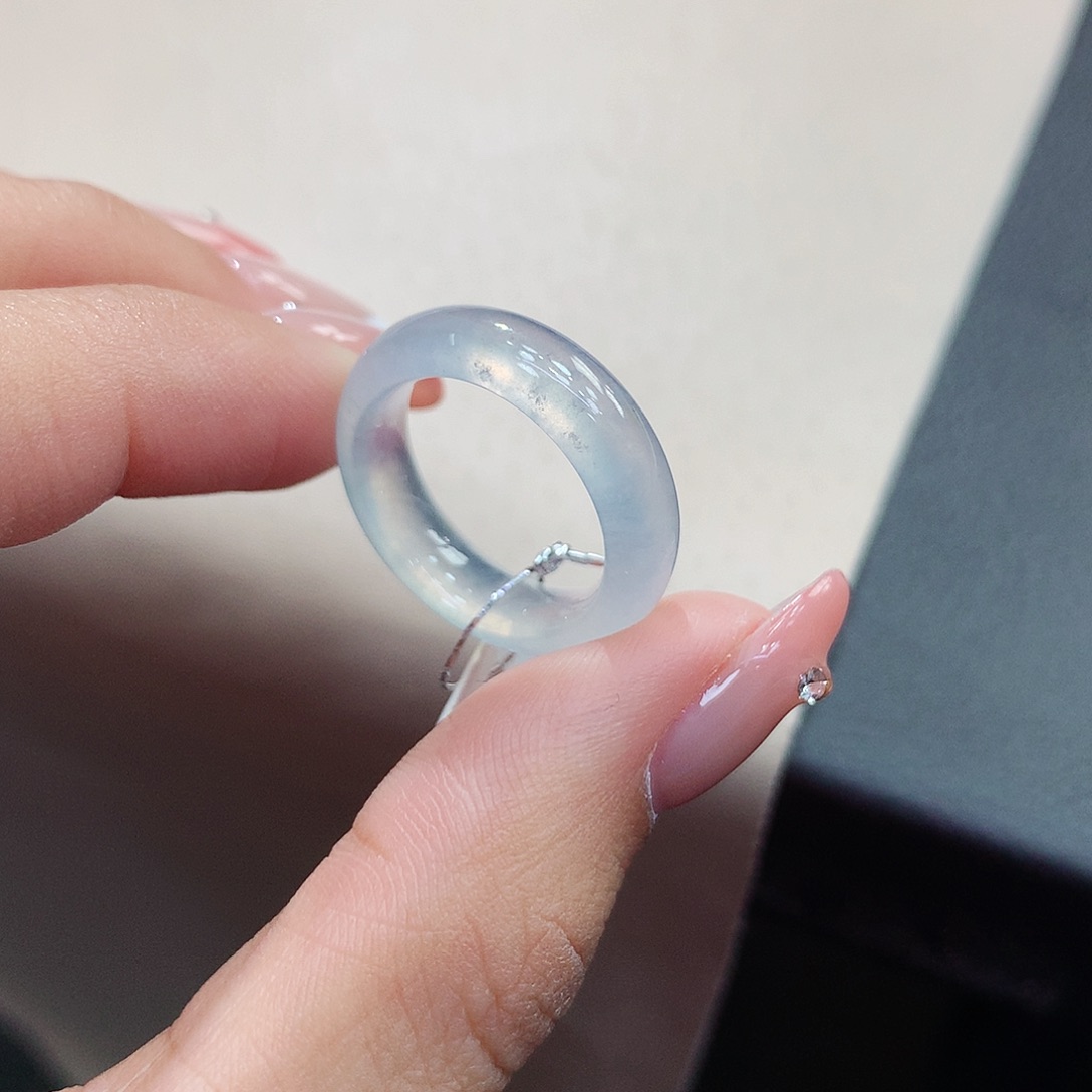 未镶嵌戒指翡翠9号